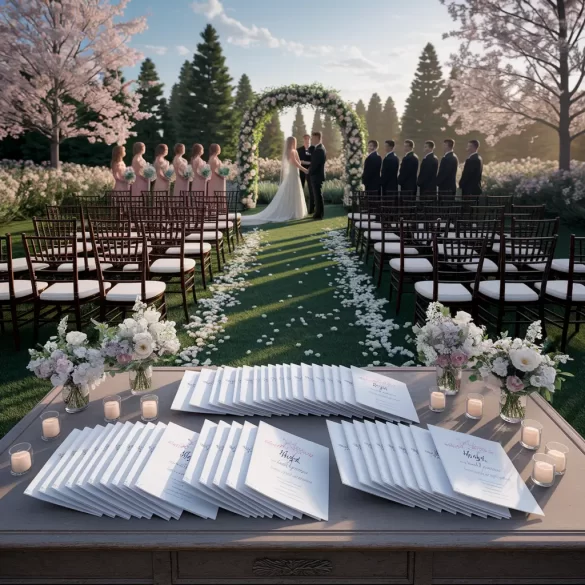 Are Wedding Programs Necessary