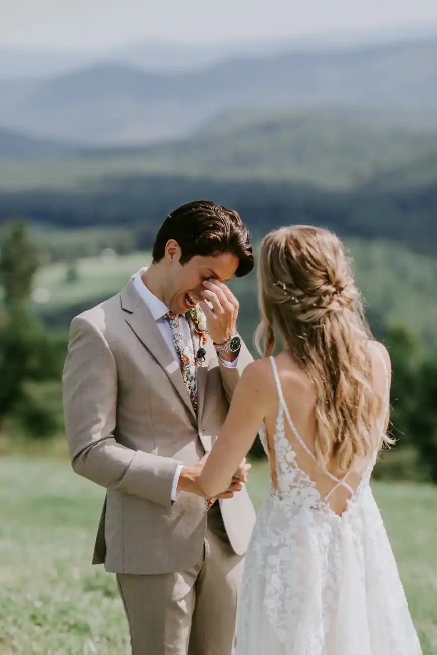 Wedding First Look Photography