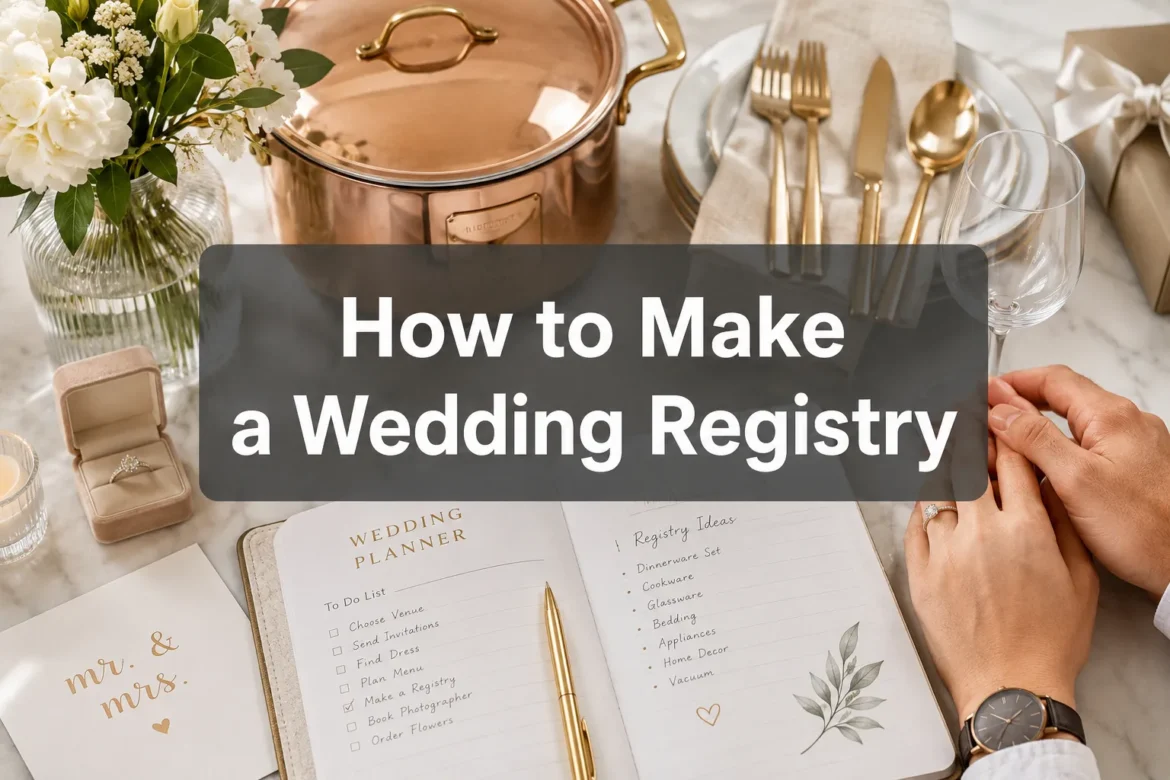 How to Make a Wedding Registry