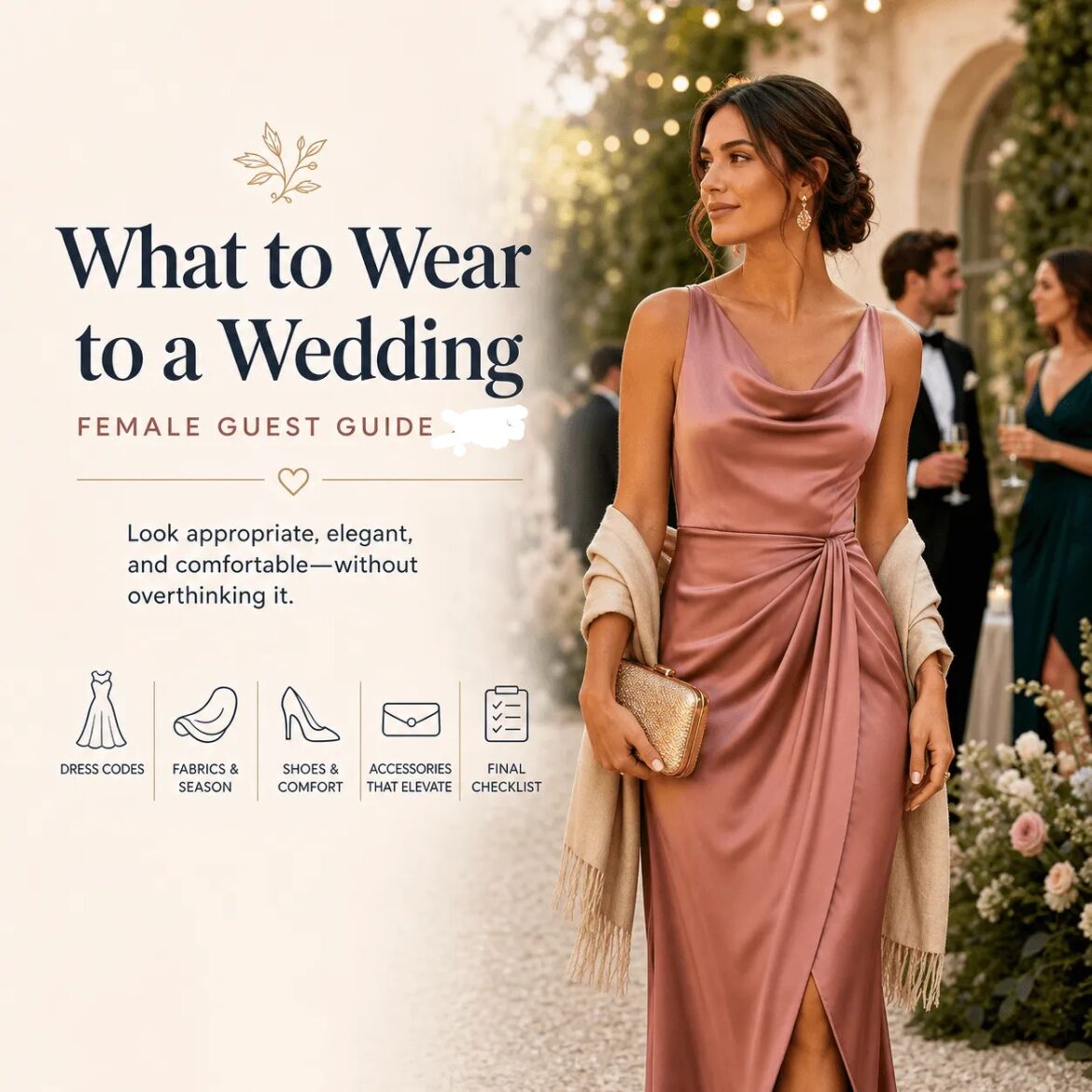 what to wear to a wedding as guest female