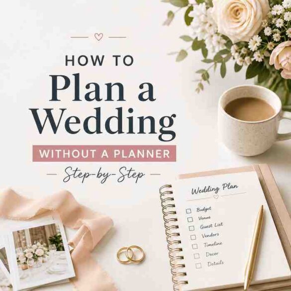 How to Plan a Wedding Without a Planner