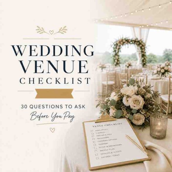 Wedding Venue Checklist