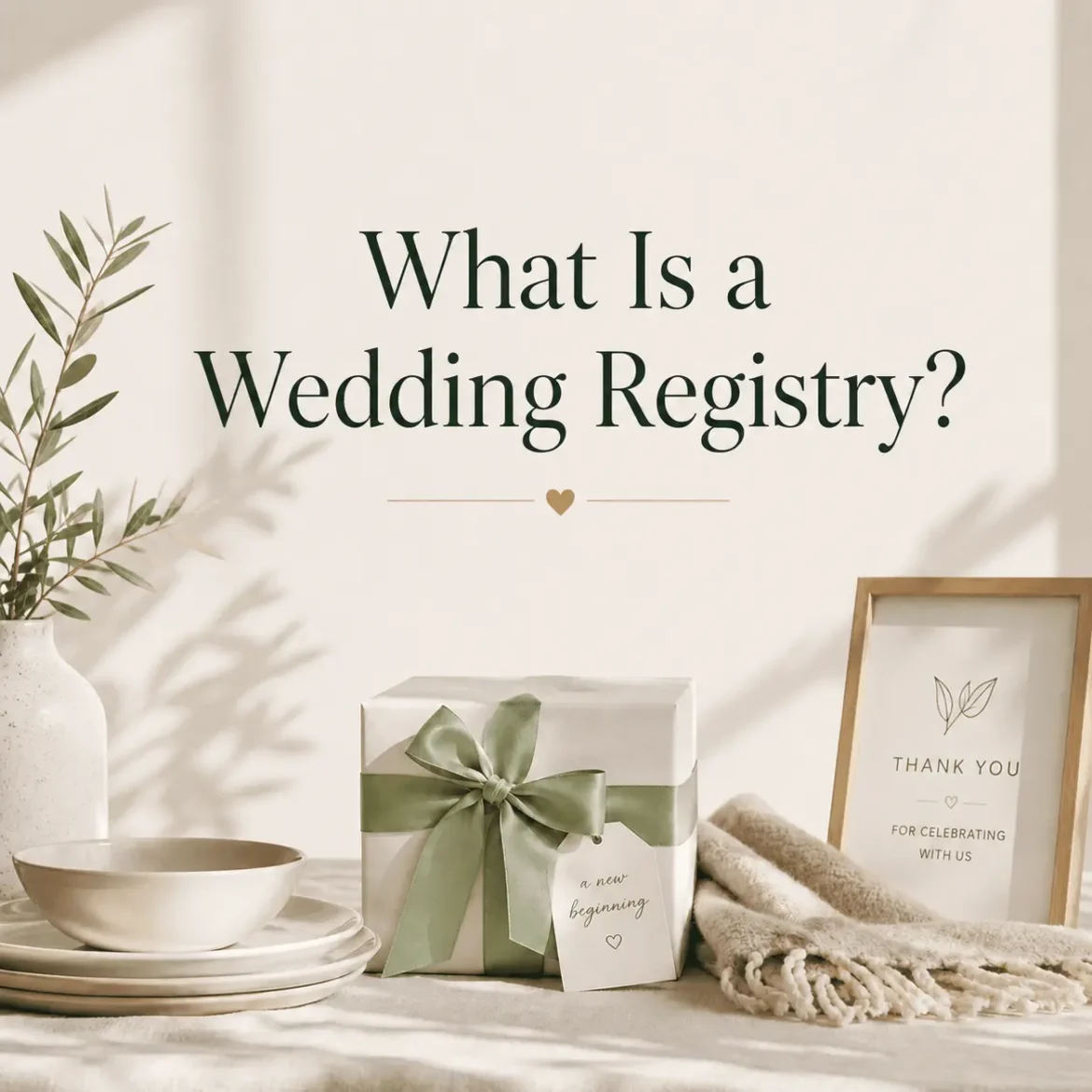 What Is a Wedding Registry