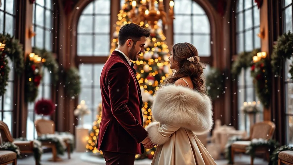 Christmas wedding planner
