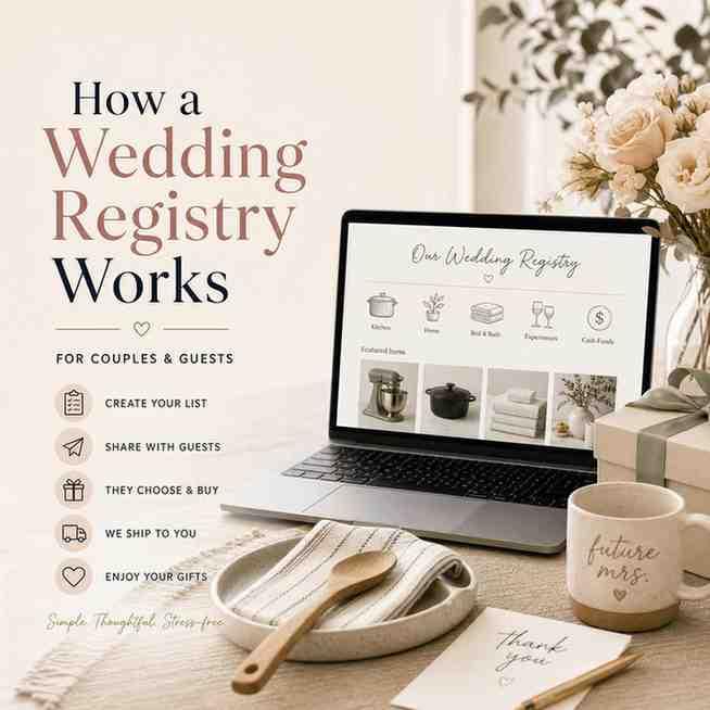 How a Wedding Registry Works