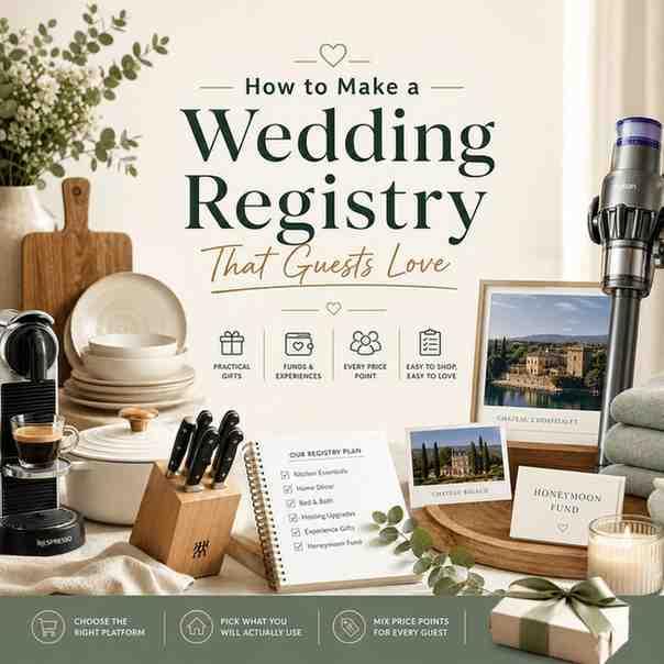 How to Make a Wedding Registry