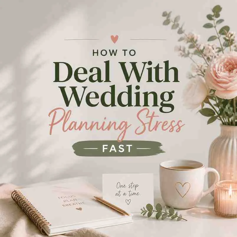 How to Deal With Wedding Planning Stress