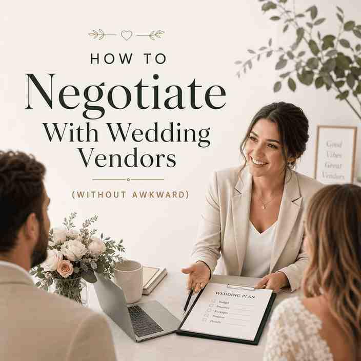 How to Negotiate With Wedding Vendors