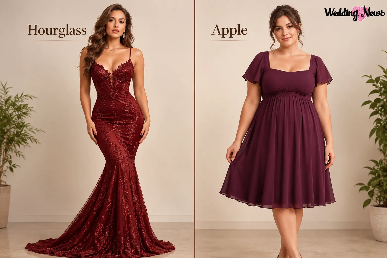 What Are the Most Common Wedding Dress Silhouettes and How Do They Flatter?